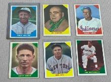 1960 Fleer Baseball lot of 6 Collins (crease), Grove (poor)