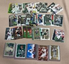 Chad Pennington 70 card lot 15 RCs, 5 #ed, Jets Dolphins Marshall