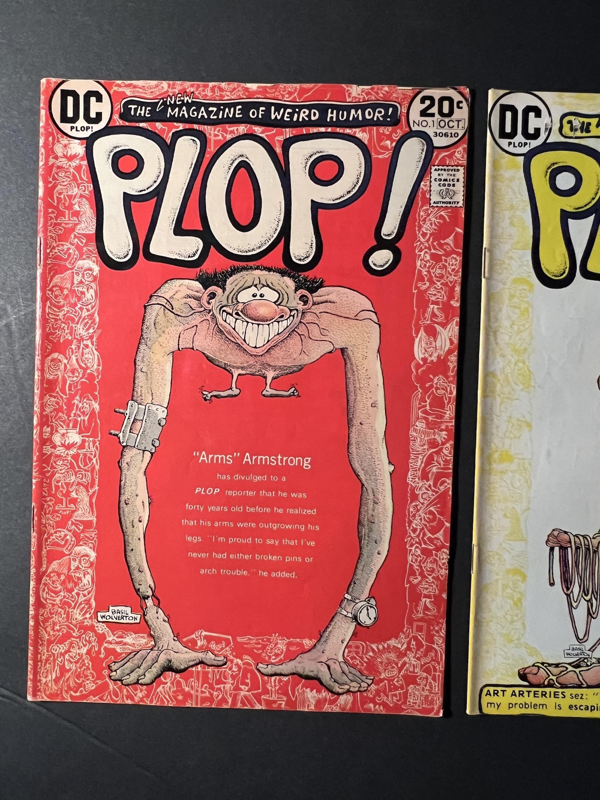 Plop! #1 & #2 DC Comic Books