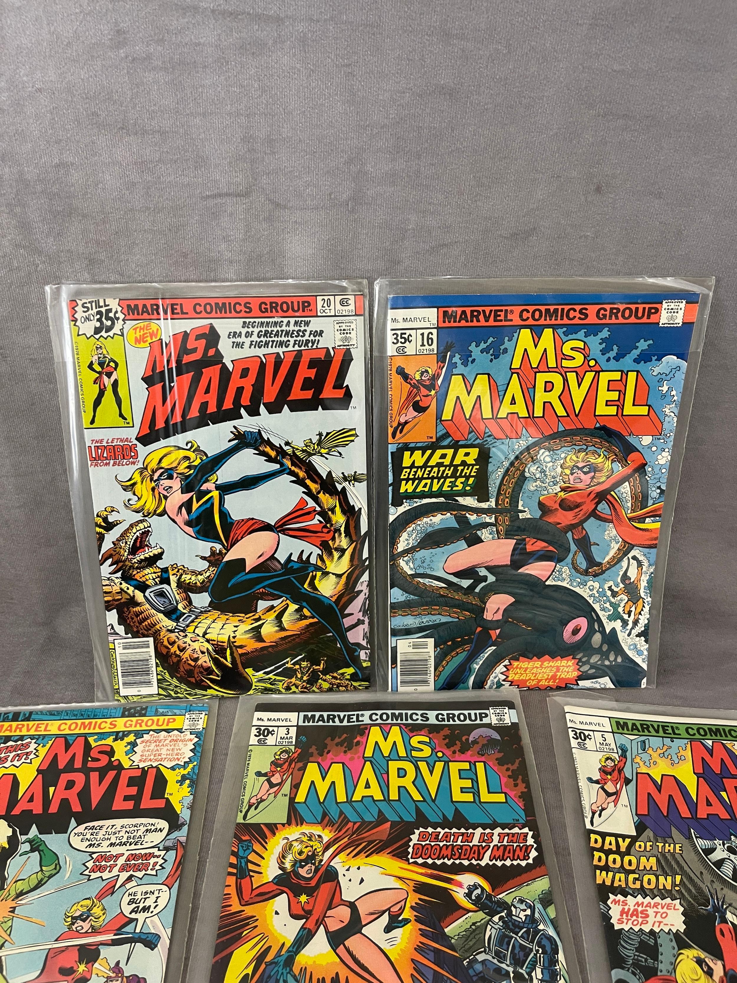 Ms. Marvel Vintage Marvel Comic Books