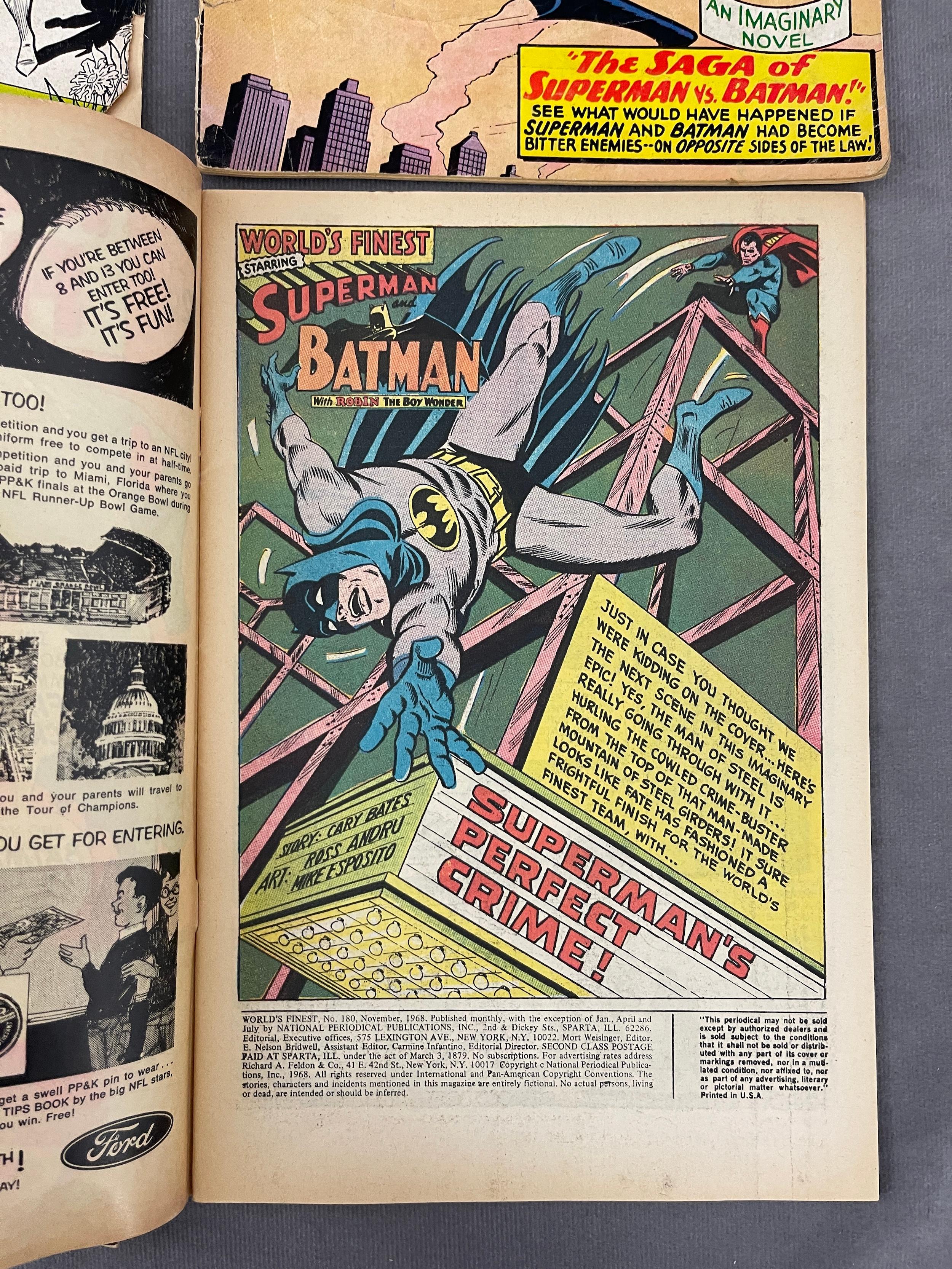 World's Finest Vintage DC Comic Books