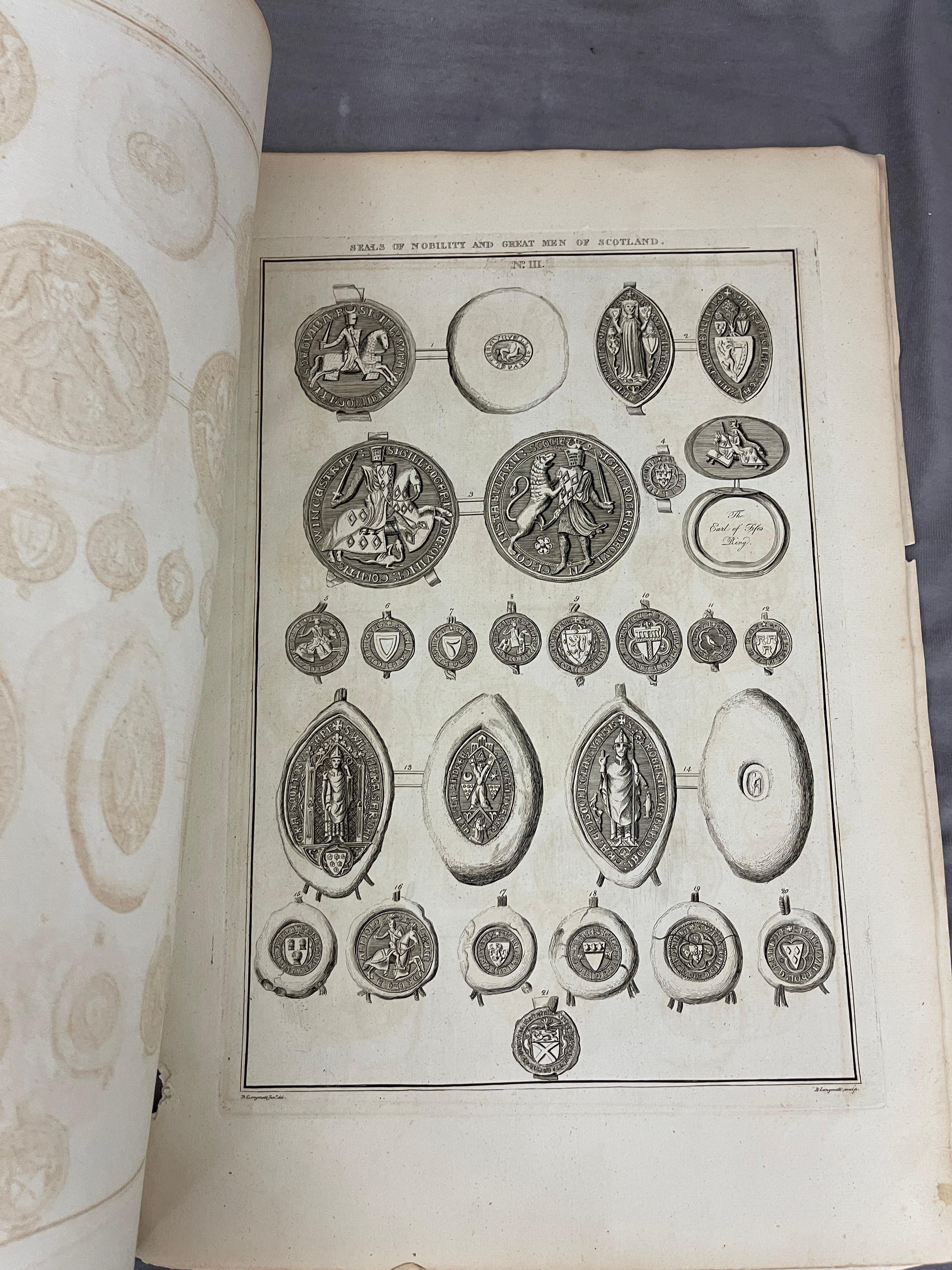 An Account of the Seals of The Kings Royal Boroughs and Magnates Scotland 1792