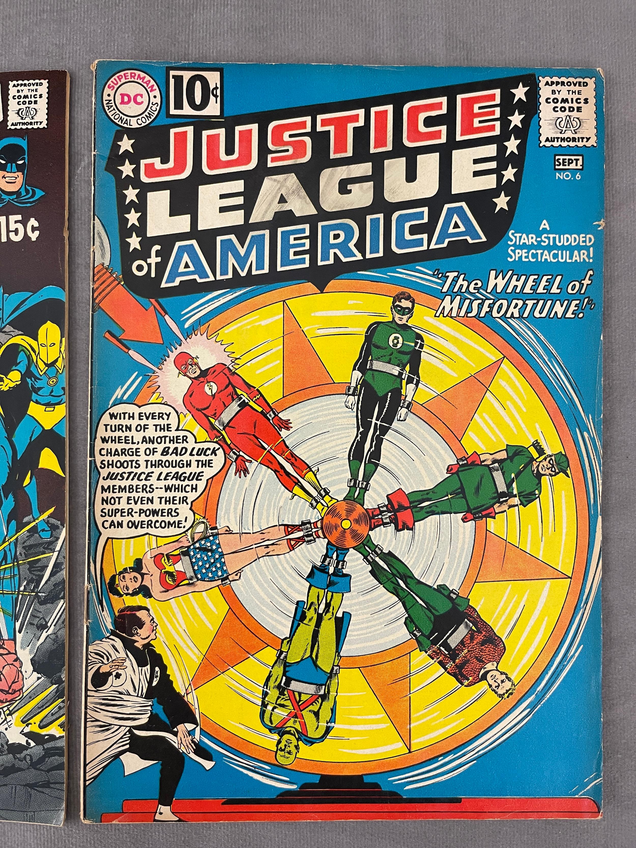 Justice League of America #6 & #74 Marvel Comic Book