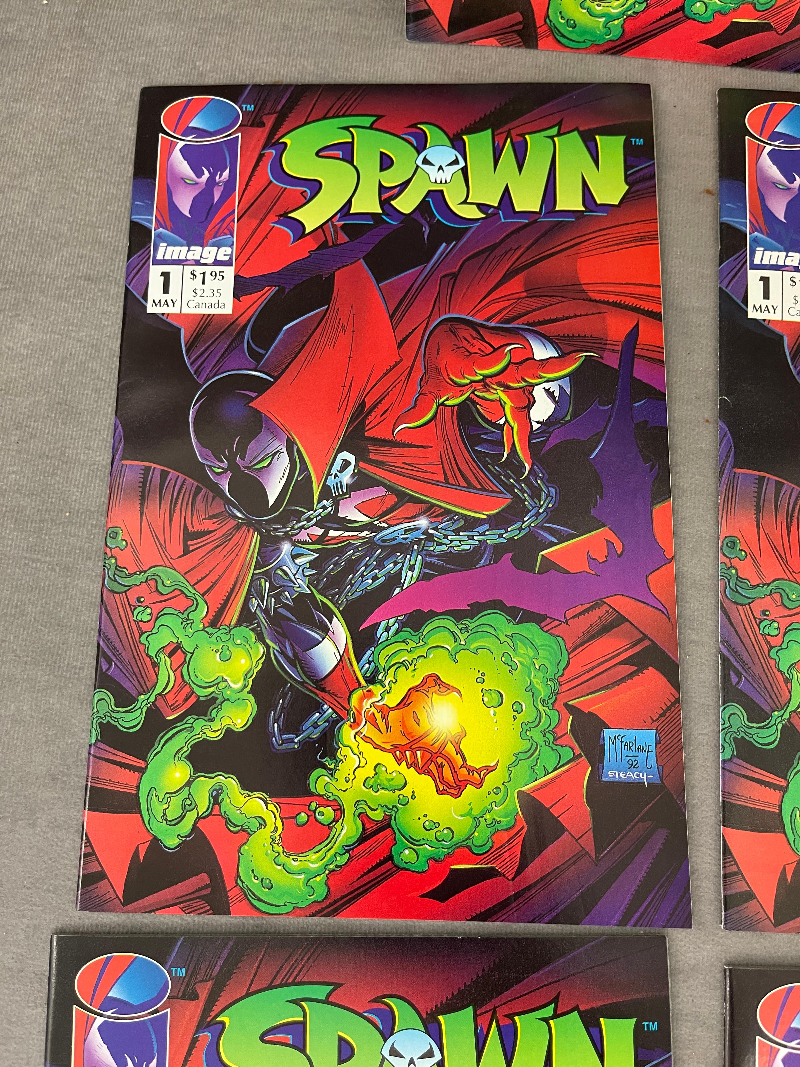 Spawn #1 Comic Book Collection Lot with Errors