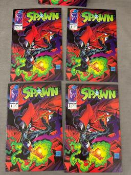 Spawn #1 Comic Book Collection Lot with Errors