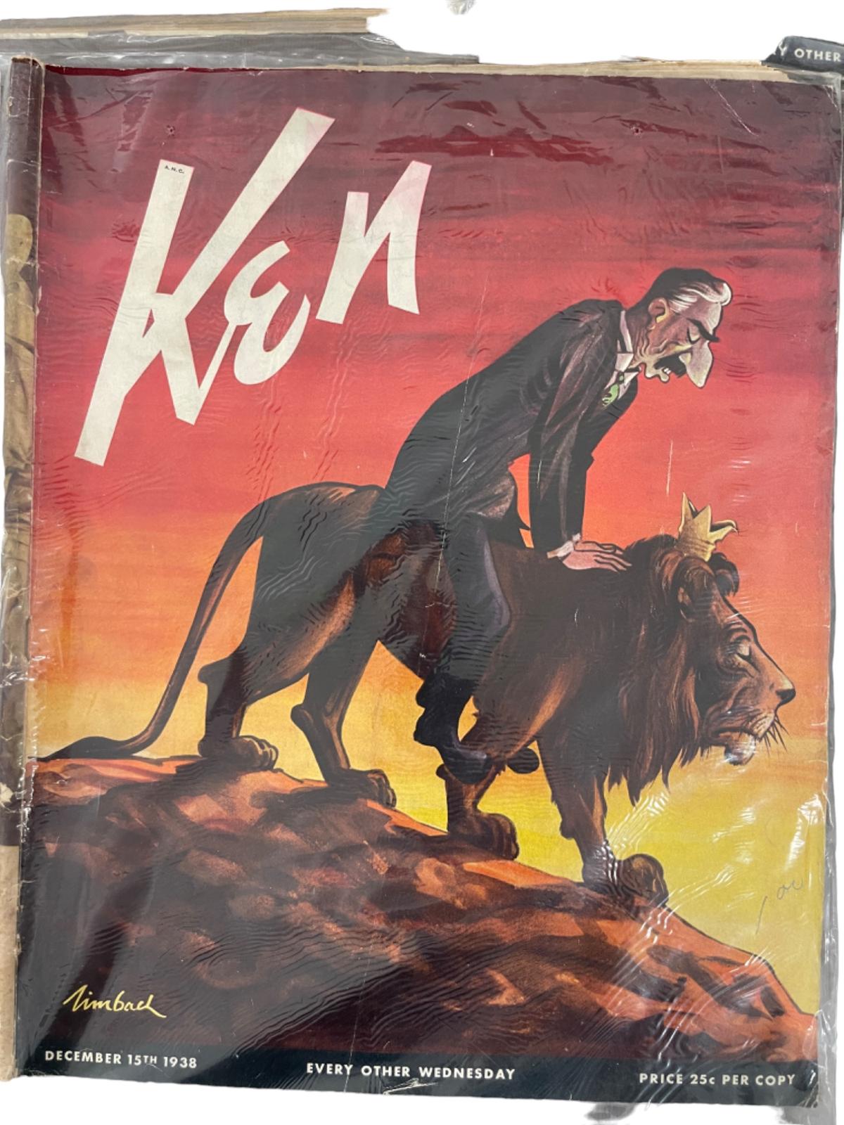 Vintage 1938-1939 Ken Magazine Lot