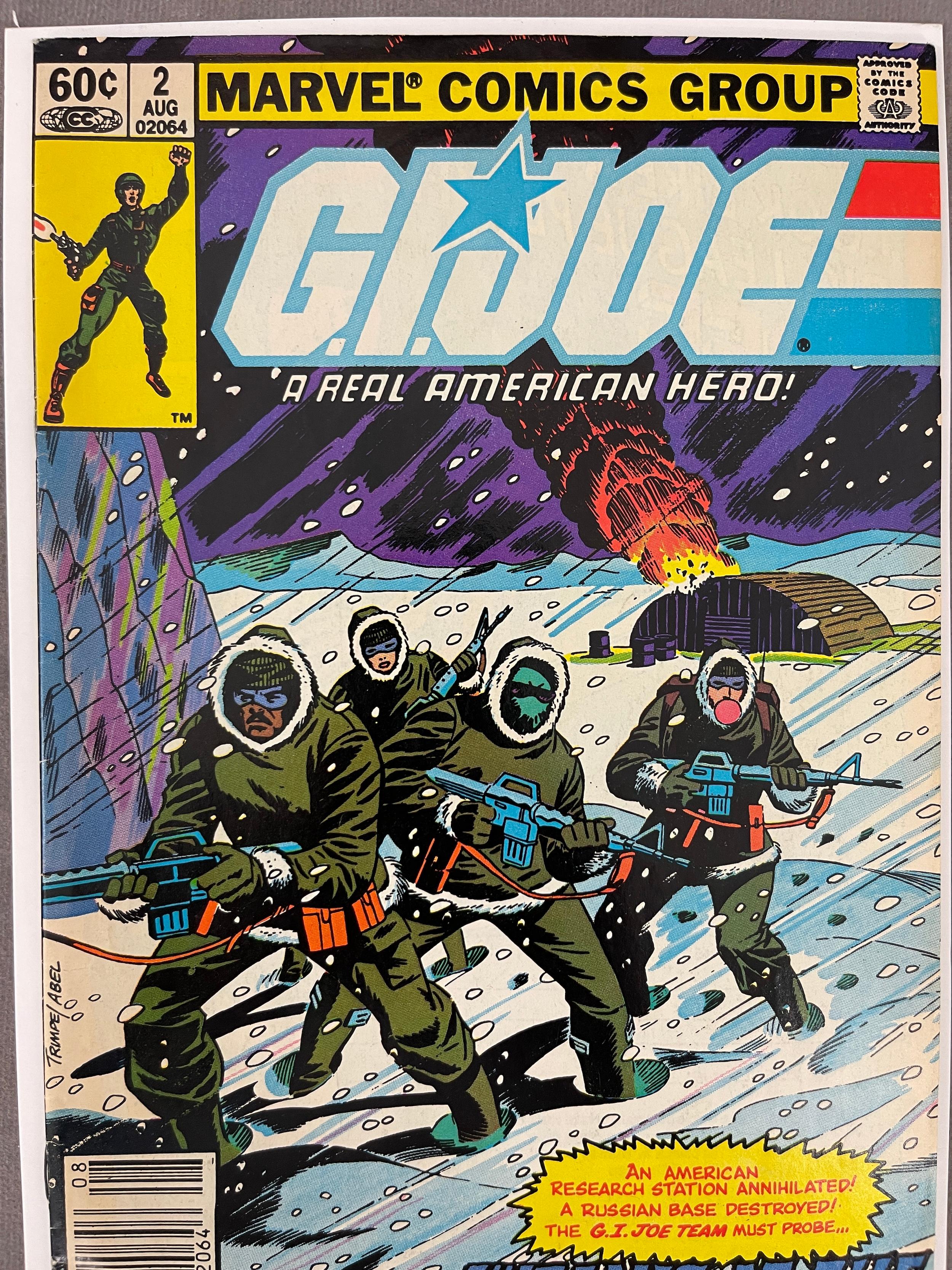 G.I. Joe #2 1982 Marvel Comic Book