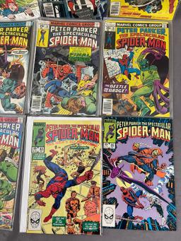 Peter Parker the Spectacular Spiderman Marvel Comic Book Collection Lot of 15