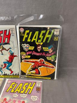 The Flash #127, #129, #130, #132, #133 Marvel DC Comic Book Collection Lot of 5