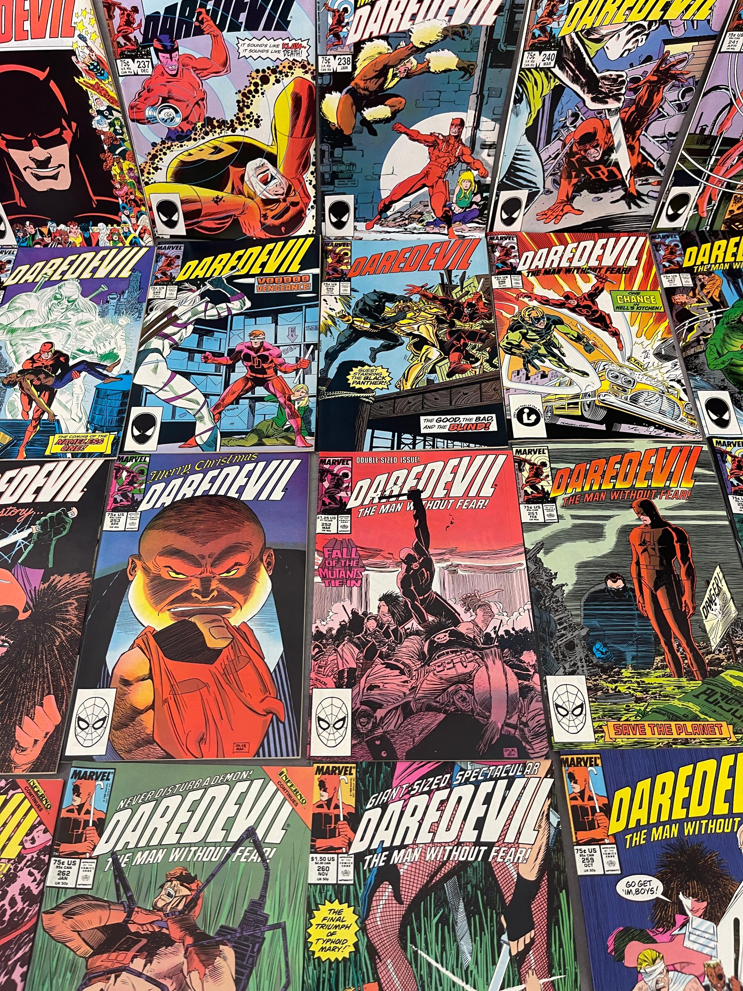 Daredevil Marvel Comic Book Collection Lot of 25