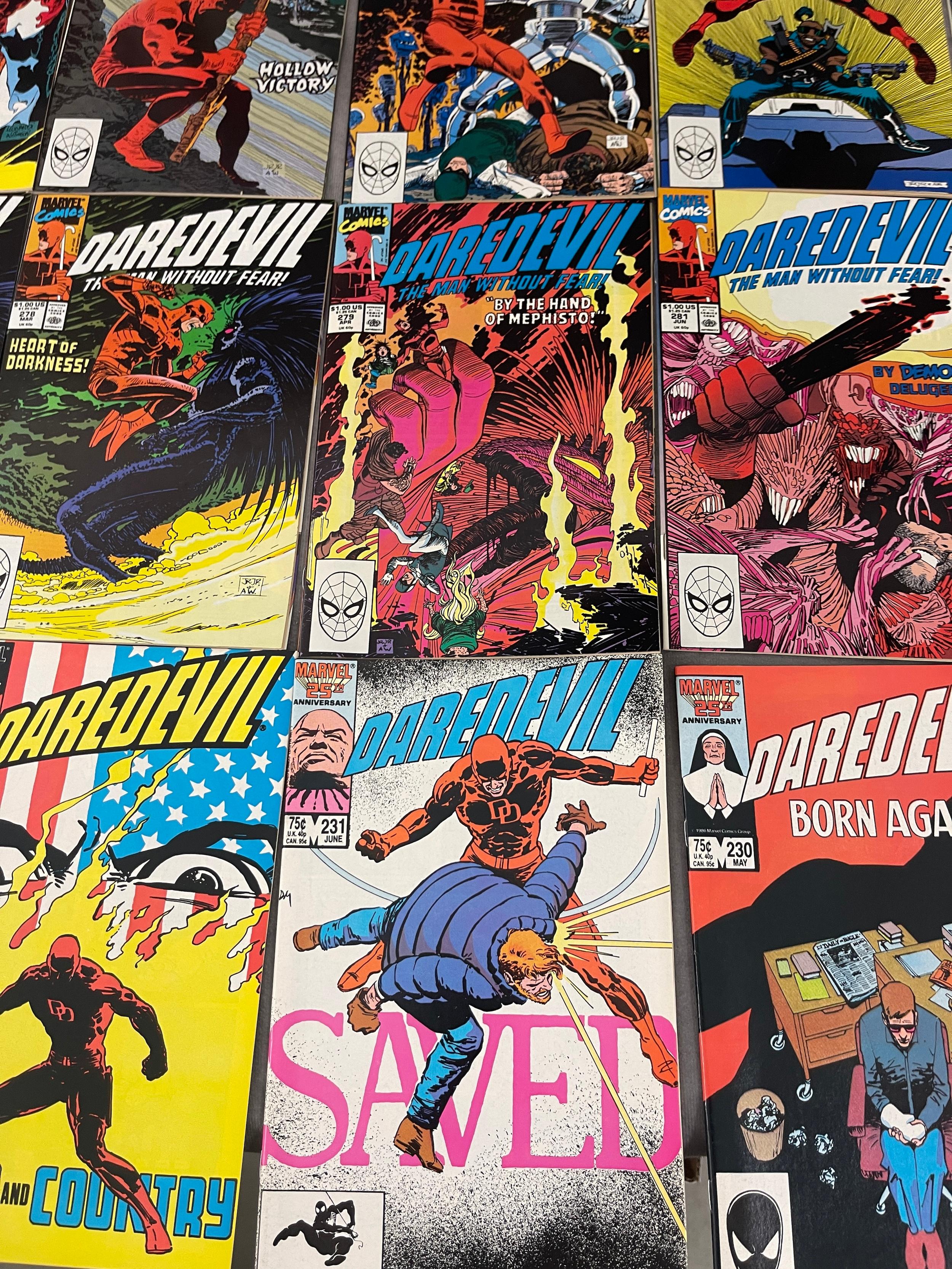 Daredevil Marvel Comic Book Collection Lot of 30