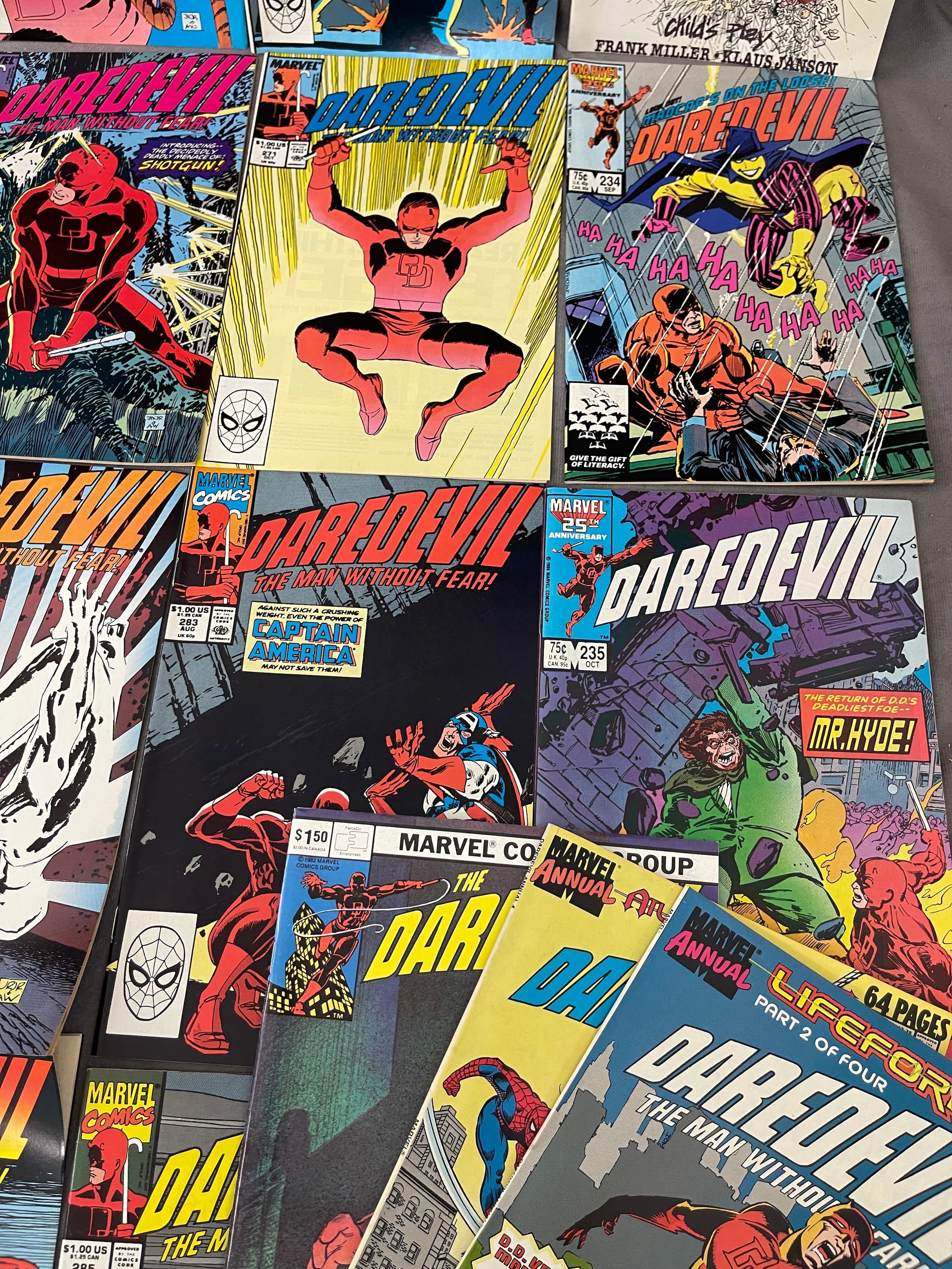 Daredevil Marvel Comic Book Collection Lot of 30