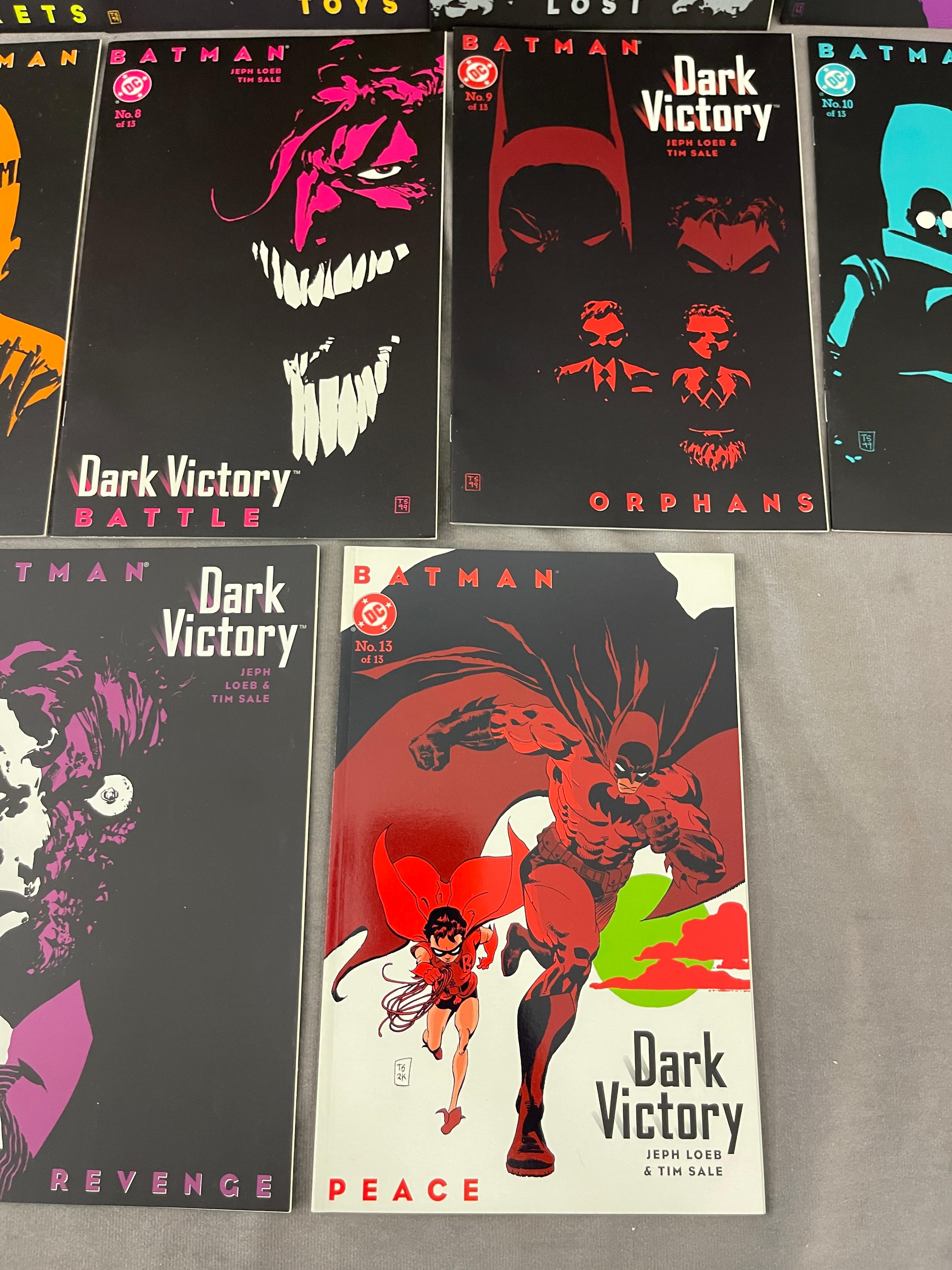 Batman Dark Victory 1-13 Complete Collection Set by Jeph Loeb and Tim Sale