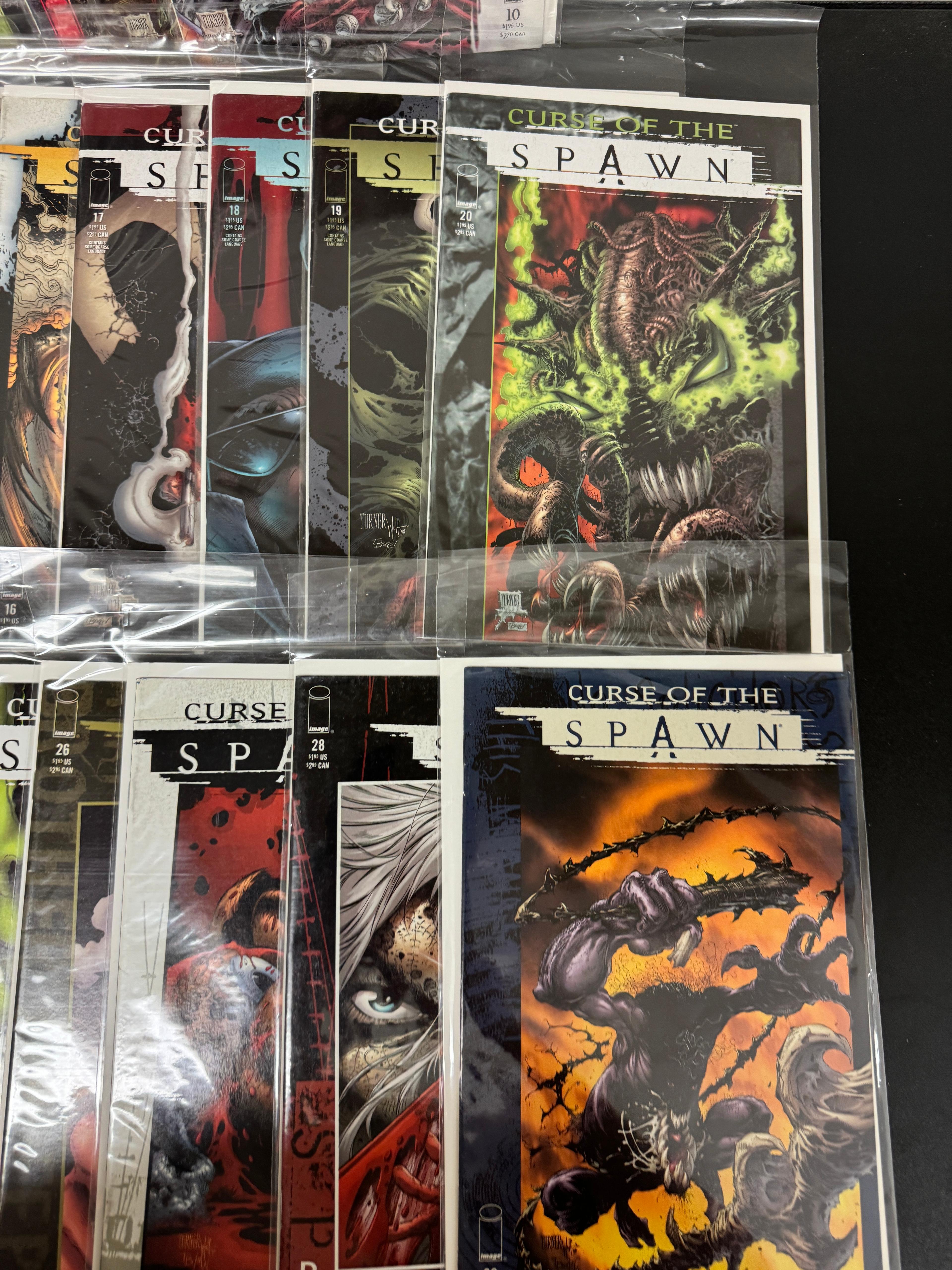 Curse of the Spawn #1-29 Complete Comic Book Set