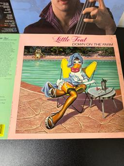 Vintage Vinyl Art Prodiction Little Feat & Glen Moore 12 1/2"x25"