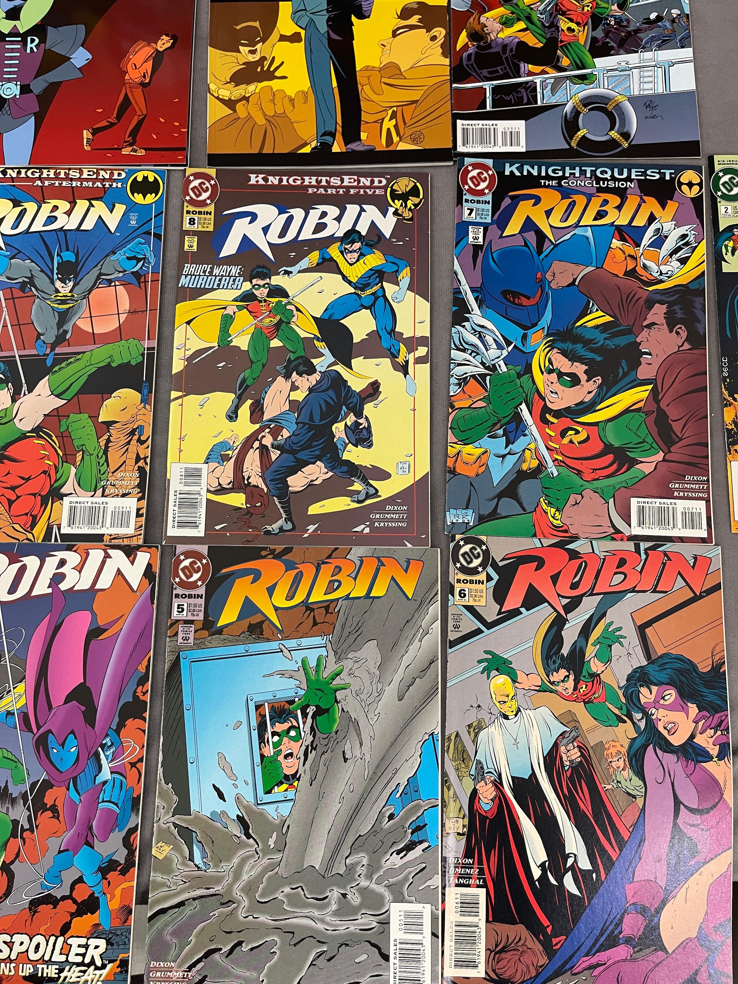 Robin DC Comic Book Collection Lot