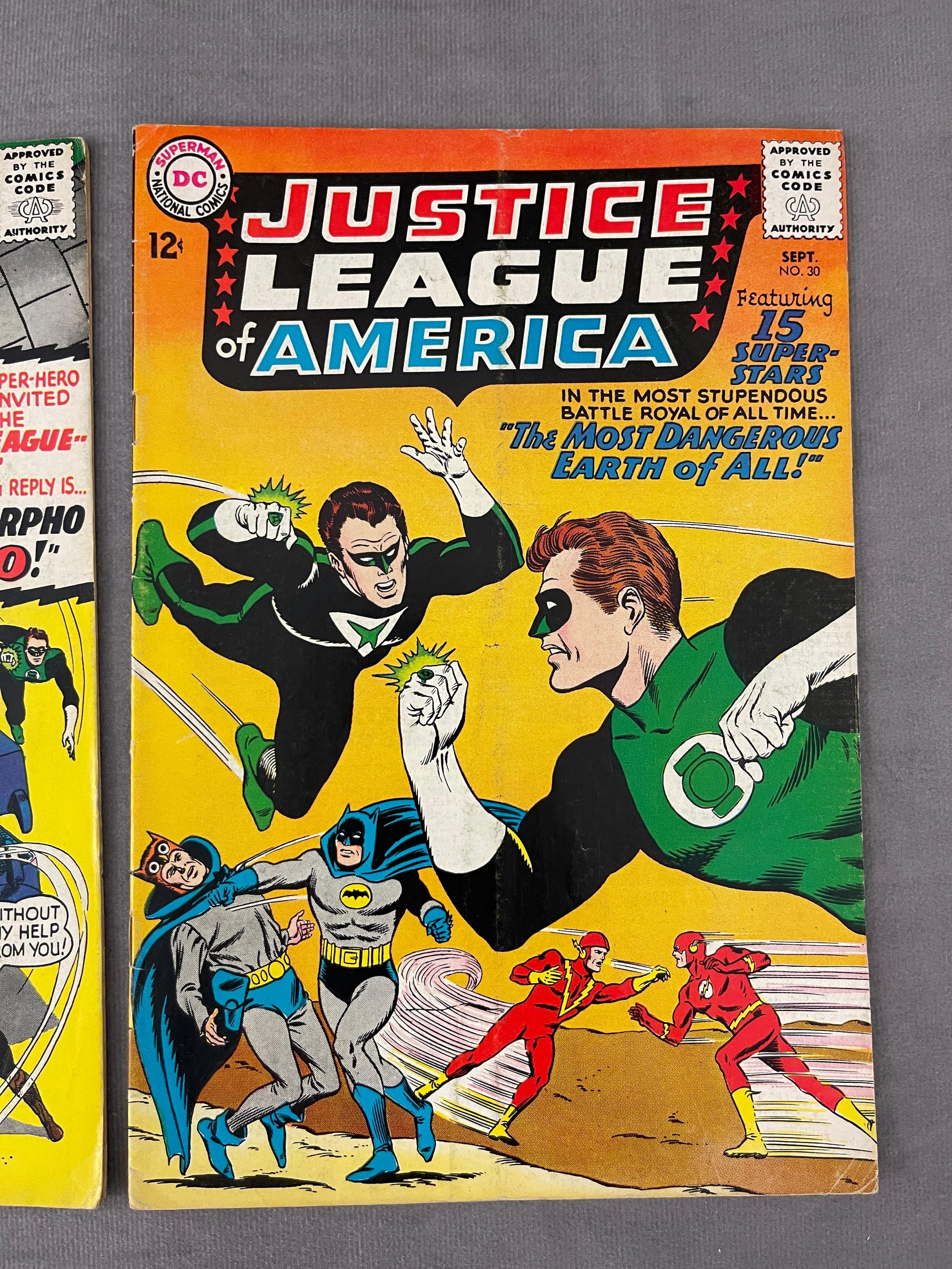 Justice League of America #30 & #42 DC Comic Book