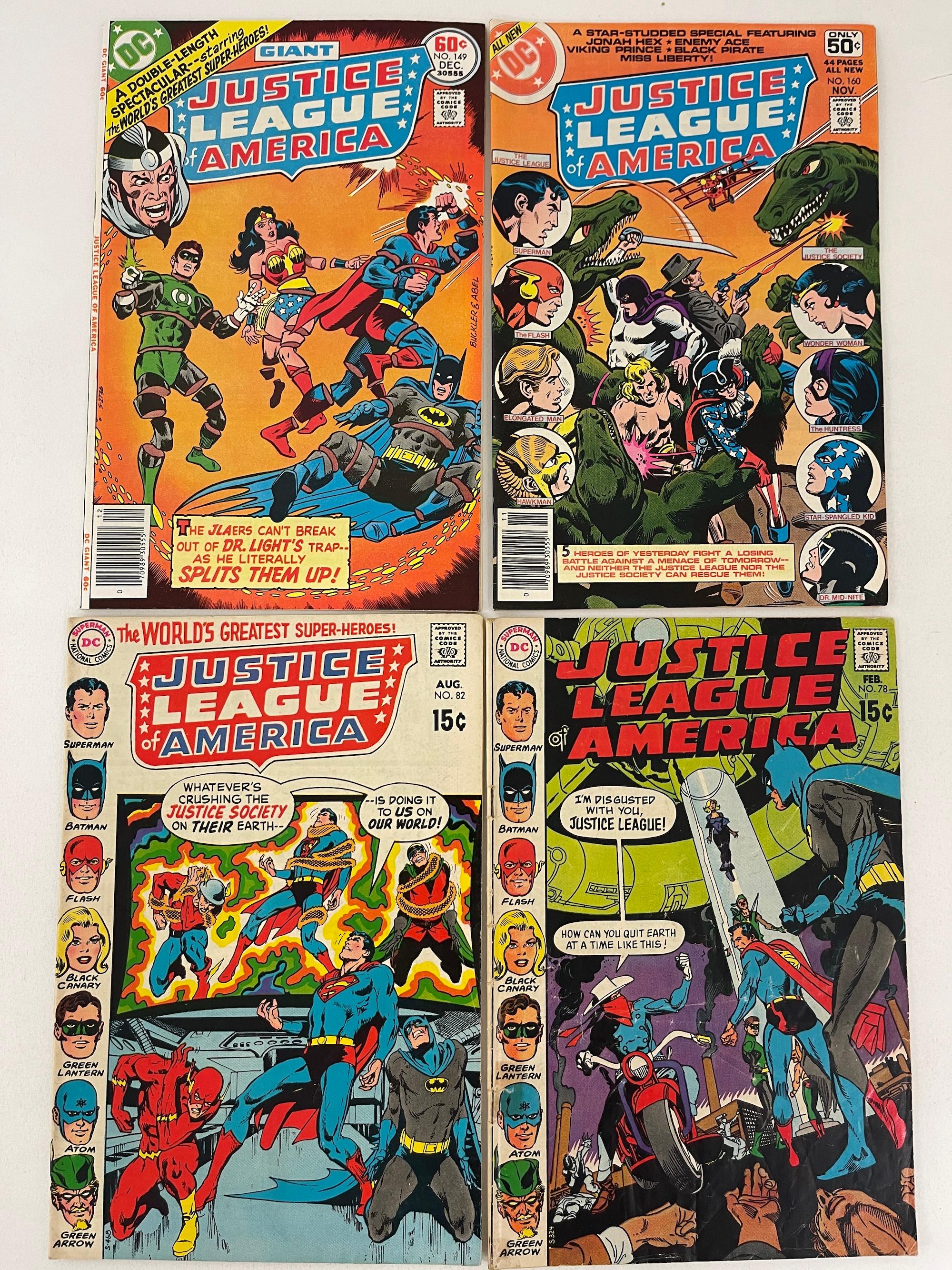 Vintage Justice League of America Comic Books