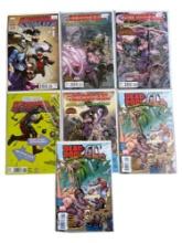 Comic Book Deadpool collection lot 7 Marvel Comics