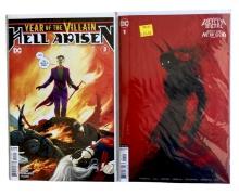 Comic Book Death Metal 1, Hell Arisen 3 lot 2 DC comics VF