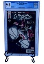 Comic Book AMAZING SPIDER-MAN #795 - CGC 9.8 Loki Sorcerer Supreme Alex Ross cover