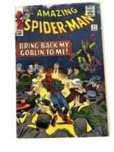COMIC BOOK THE AMAZING SPIDERMAN 27 MARVEL COMIC 12c