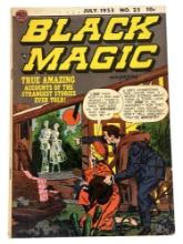 COMIC BOOK Black Magic #25  Prize Publication 1953 Pre-Code Horror Jack Kirby Cover