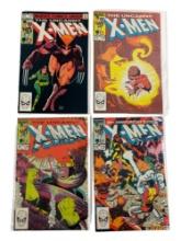 X Men The Uncanny Vintage Marvel Comic Book #173, #174, #174, #176 Collection Lot of 4