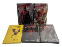 Daredevil The Man Without Fear! Hardcover Volumes 1-4 By Bendis-Maleev