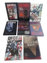 Mixed Comic Hardcover Book Collection Lot of 9