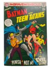 BRAVE AND THE BOLD #83 MAY 1969 BATMAN - TEEN TITANS - NEAL ADAMS ART