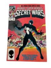 Secret Wars #8 Marvel Origin of Black Suit Vintage Comic Book