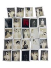 Original James Mountford European Costume Design Modeling Polaroid Photographs