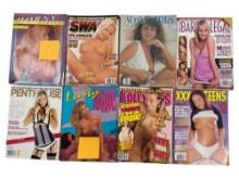 Vintage Erotic Nude Adult MAGAZINE Book Collection Lot