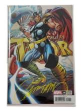 Marvel Comics Thor #25 Signed By J. Scott Campbell W/ COA