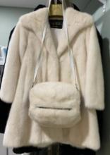 Alaskan Fur Company White Mink Coat