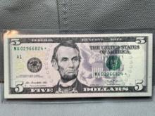 5 Dollar Star Note