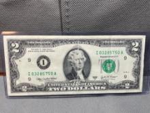 2003 2 Dollar Bill