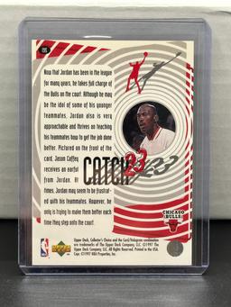Michael Jordan Scottie Pippen 1997 Upper Deck Collector's Choice Catch 23 #195
