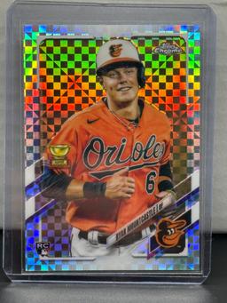 Ryan Mountcastle 2021 Topps Chrome Rookie Cup RC X-Fractor Refractor #63