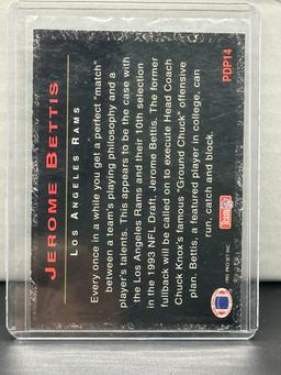 Jerome Bettis 1993 Pro Set Power Draft Pick Rookie RC #PDP14