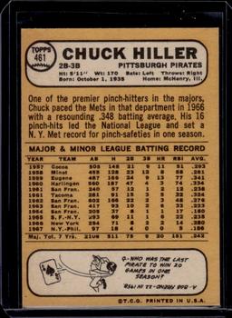 Chuck Hiller 1968 Topps #461
