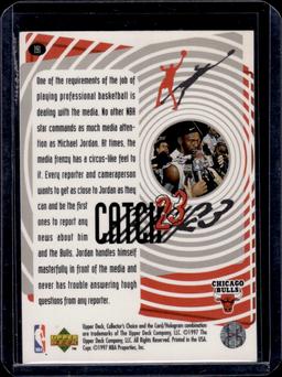 Michael Jordan 1997 Upper Deck Collector's Choice Catch 23 #191