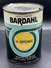 Bardahl Oil Supplement Can 1 Quart Empty