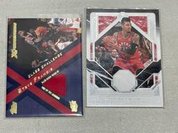 NBA Patch Cards Lot of 2 - Steve Francis and Danny Green