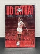 Michael Jordan 1999 Upper Deck UD Extra Jordan Retires #UDX