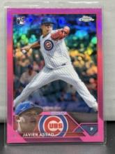 Javier Assad 2023 Topps Chrome Pink Refractor Rookie RC #76