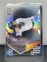 Anthony Volpe 2022 Bowman Chrome Top 100 Refractor Insert #BTP-86