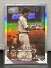 Miguel Vargas 2023 Topps Chrome Rookie Debut Sepia Refractor RC #USC33