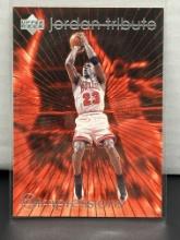 Michael Jordan 1997 Upper Deck mj impressions Jordan Tribute #mj58
